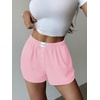 image:imageEkouaer Pajama Shorts for Women Soft Sleep Shorts Summer Casual Lounge Shorts 2026 Comfy Pj Bottoms with PocketsLight Pink