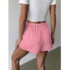 image:imageEkouaer Pajama Shorts for Women Soft Sleep Shorts Summer Casual Lounge Shorts 2026 Comfy Pj Bottoms with PocketsRed Plaid