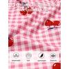 image:imageEkouaer Women Pajama Sets 2 Piece Cute Cami Sleepwear Lace Trim Pj Top Soft Summer Lounge Shorts Sexy Lingerie SXXLBlack