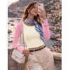 image:imageEkouaer Long Sleeve Crop Tops for Women 3 Pack Scoop Neck Raglan Shirts Slim Fit Underscrub Basic Base Layer XSXXL3pcs Mocha Black Grey Black Beige Pink