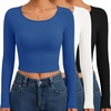 3pcs Black/ White/ Blue