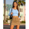 image:imageEkouaer Womens Long Sleeve Crop Tops Scoop Neck Raglan Shirts Slim Fit Underscrub Basic Fashion Clothing XSXXLBaby Blue