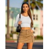 image:imageEkouaer Womens Long Sleeve Crop Tops Scoop Neck Raglan Shirts Slim Fit Underscrub Basic Fashion Clothing XSXXLGrey White Striped