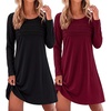 Black/Wine Red