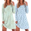 Blue Floral/Light Green Floral