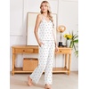image:imageEkouaer Womens Cami Pajamas Set Y2K 2 Piece Lace Trim PJs Set Sleepwear  Buttery SoftLoungewearAdjustable Spaghetti StrapsSide PocketsTrendy Cami SleepwearLoungingVacationXS2XLCherryred