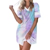 Tie Dye Purple