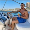 image:imageEkouaer Mens Swim Trunks 7 Quick Dry Board Shorts Swimwear Bathing Suit with Mesh Liner 2 in 1 Swimming Short with PocketsBlue