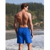 image:imageEkouaer Mens Swim Trunks 7 Quick Dry Board Shorts Swimwear Bathing Suit with Mesh Liner 2 in 1 Swimming Short with PocketsBlue