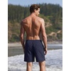 image:imageEkouaer Mens Swim Trunks 7 Quick Dry Board Shorts Swimwear Bathing Suit with Mesh Liner 2 in 1 Swimming Short with PocketsDeep Blue