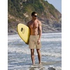 image:imageEkouaer Mens Swim Trunks 7 Quick Dry Board Shorts Swimwear Bathing Suit with Mesh Liner 2 in 1 Swimming Short with PocketsLight Brown Khaki