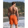 image:imageEkouaer Mens Swim Trunks 7 Quick Dry Board Shorts Swimwear Bathing Suit with Mesh Liner 2 in 1 Swimming Short with PocketsOrange