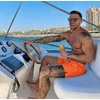 image:imageEkouaer Mens Swim Trunks 7 Quick Dry Board Shorts Swimwear Bathing Suit with Mesh Liner 2 in 1 Swimming Short with PocketsOrange