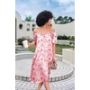 image:imageEkouaer Nightgown for Women Satin Silk Night Gown Loose Plus Size Sleepwear  Satin Silk Sleep Dress Loose Lounge Dress Short Sleeve Night Shirt Long Loungewear with bow for Wedding Party Sleep HomePink Teddy