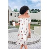 image:imageEkouaer Nightgown for Women Satin Silk Night Gown Loose Plus Size Sleepwear  Satin Silk Sleep Dress Loose Lounge Dress Short Sleeve Night Shirt Long Loungewear with bow for Wedding Party Sleep HomeWhite Butterfly