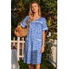 image:imageEkouaer Nightgowns for Women House Dress with Pockets Button Down Sleepshirt Short Sleeve Nightshirt Housecoat  Button Up Night GownsShort Sleeve HousecoatMoo Moos for Elderly WomenLabor and Delivery Gown for Pregnant and PostpartumBlue Plum