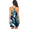 image:imageEkouaer Nightgowns for Women Sleeveless Nighties Sexy V Neck Sleep Dress  Chemise Sleep Shirt Racerback Night Shirt Cami Sleepwear Soft Nighty Night Dress Summer Date Night Seaside BeachNavy Leaf