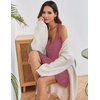 image:imageEkouaer Nightgowns for Women Sleeveless Nighties Sexy V Neck Sleep Dress  Chemise Sleep Shirt Racerback Night Shirt Cami Sleepwear Soft Nighty Night Dress Summer Date Night Seaside BeachPeach Red