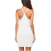 image:imageEkouaer Nightgowns for Women Sleeveless Nighties Sexy V Neck Sleep Dress  Chemise Sleep Shirt Racerback Night Shirt Cami Sleepwear Soft Nighty Night Dress Summer Date Night Seaside BeachWhite