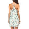 image:imageEkouaer Nightgowns for Women Sleeveless Nighties Sexy V Neck Sleep Dress  Chemise Sleep Shirt Racerback Night Shirt Cami Sleepwear Soft Nighty Night Dress Summer Date Night Seaside BeachLight Green Floral