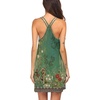 image:imageEkouaer Nightgowns for Women Sleeveless Nighties Sexy V Neck Sleep Dress  Chemise Sleep Shirt Racerback Night Shirt Cami Sleepwear Soft Nighty Night Dress Summer Date Night Seaside BeachGreen Flower