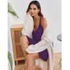 image:imageEkouaer Nightgowns for Women Sleeveless Nighties Sexy V Neck Sleep Dress  Chemise Sleep Shirt Racerback Night Shirt Cami Sleepwear Soft Nighty Night Dress Summer Date Night Seaside BeachPurple
