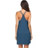 image:imageEkouaer Nightgowns for Women Sleeveless Nighties Sexy V Neck Sleep Dress  Chemise Sleep Shirt Racerback Night Shirt Cami Sleepwear Soft Nighty Night Dress Summer Date Night Seaside BeachBlue Green
