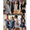image:imageEkouaer Pajamas for Womens Set 2 Piece Soft Sleepwear Chest Pocket  Comfy Pjs Casual Lounge Set Short Sleeve Tops and Drawstring Shorts Loungewear for Spring Summer Fall WinterBlue Star