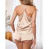 image:imageEkouaer Silky Women Pajamas Set Satin Cami Top amp Shorts Lingerie Pjs  2 Piece Silk Nightwear Soft Camisole Sleepwear for Home Daily Wear Wedding Party Date NightsChampagne