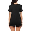 image:imageEkouaer Womens Pajama Sets Short Sleeve Pajamas for Women Sets 2 Piece Lounge Sets Soft Sleepwear PJSBlack