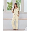 image:imageEkouaer Womens Pajama Sets Viscose from Bamboo Top With Pants Lounge Set  Soft Viscose from Bamboo Short Sleeve with Pants Sets Modal Daily WearMonthers Day GiftTeddy Bear
