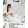 image:imageEkouaer Womens Pajama Sets Viscose from Bamboo Top With Pants Lounge Set  Soft Viscose from Bamboo Short Sleeve with Pants Sets Modal Daily WearMonthers Day GiftDaisy