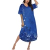 Blue Ethnic Style