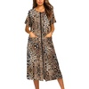 Brown Leopard Print