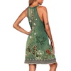 image:imageEkouaer Womens Nightgown Sleeveless Sleepwear V Neck Racerback Sleep Dress  Ladies Night Dress Sexy Pjama Dress Cute Nighties Soft Sleep Shirts for Sleep Home Daily Wear Travel SummerGreen Floral