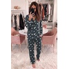 image:imageEkouaer Womens Pajama Sets Long Sleeve Button Down 2 Piece Soft Pjs  Soft 2 Piece Lounge Sets Fall Sleepwear Long Pants With Side Pockets Soft and SkinFriendly FabricGrey Star