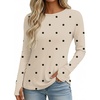 Polka Dot Khaki