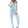 Polka Dot Bow-blue
