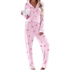 Striped Bow-pink