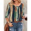 image:imageEkouaer 34 Sleeve Womens Tops Scoop Neck T Shirts 2026 Casual Basic Tees  Casual TopsCute Basic Tops Vacation OutfitsComfy Basic TeesLoose Fit Tops For AllSeason Daily Wearavailable in S3XLMulticolorcx289
