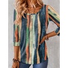 image:imageEkouaer 34 Sleeve Womens Tops Scoop Neck T Shirts 2026 Casual Basic Tees  Casual TopsCute Basic Tops Vacation OutfitsComfy Basic TeesLoose Fit Tops For AllSeason Daily Wearavailable in S3XLMulticolorcx289