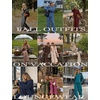 image:imageEkouaer 2 Piece Sets for Women 2026 Fall Lounge Sets Outfits O Neck Airport Travel Matching Sets Clothing SweatsuitsMagenta Purpl