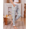 image:imageEkouaer Womens Jogger Pajamas Pants Soft Lounge Pj Bottoms with Pockets  Cozy Long Sleep PantsClassic Plaid PrintComfy Pj PantsCasual Loose Sport Yoga SweatpantsHome loungewear Festival GiftsFlower