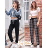 image:imageEkouaer Womens Jogger Pajamas Pants Soft Lounge Pj Bottoms with Pockets  Cozy Long Sleep PantsClassic Plaid PrintComfy Pj PantsCasual Loose Sport Yoga SweatpantsHome loungewear Festival GiftsFlower