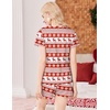 image:imageEkouaer Womens Pajama Sets Shorts Soft 2 Piece Lounge Set with Chest Pocket  Lightweight Sleepwear Vneck short sleeve top with drawstring shorts casual Pjs for allseason daily wear available in XSRed Christmas