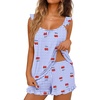 Blue Plaid Cherry