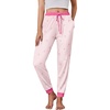 image:imageEkouaer Womens Jogger Pajamas Pants Soft Lounge Pj Bottoms with Pockets  Cozy Long Sleep PantsClassic Plaid PrintComfy Pj PantsCasual Loose Sport Yoga SweatpantsHome loungewear Festival GiftsBow Stripe