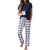 Navy Blue Plaid