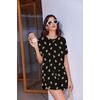image:imageEkouaer Womens Pajama Sets Sexy Lounge Sets Side Split Short Pj SetsBlack Teddy Bear
