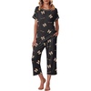 Good Night Bow Print